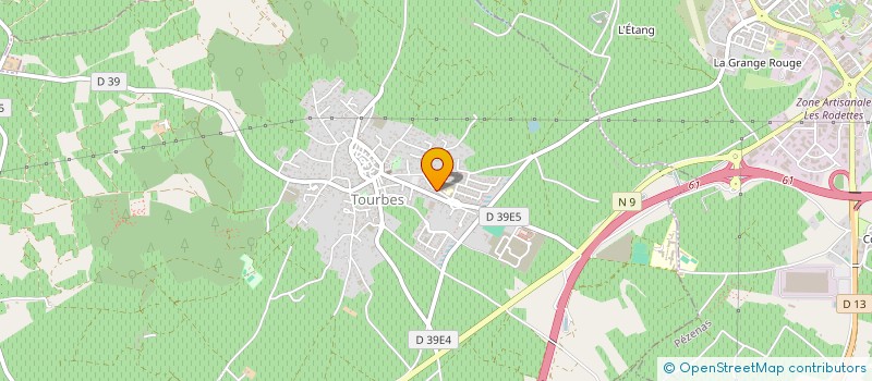 localisation de l'entreprise MADAME MARION SIMMET  TOURBES