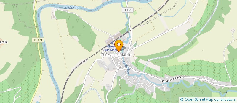 localisation de l'entreprise MADAME MARION SIMOENS  CHEZY-SUR-MARNE