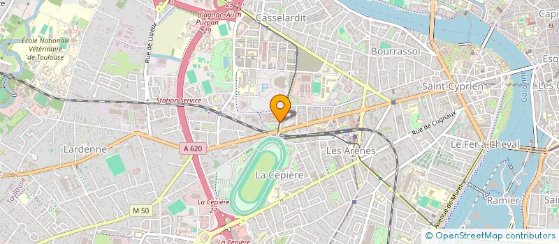 localisation de l'entreprise MADAME MARION SITNIKOW à TOULOUSE