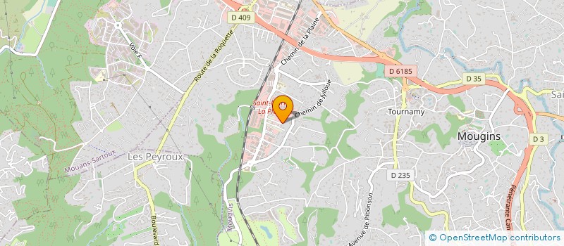 localisation de l'entreprise MADAME MARION SMATTI à MOUGINS