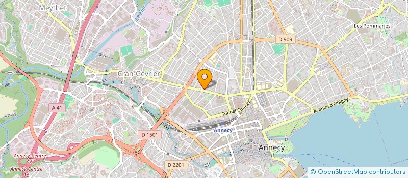 localisation de l'entreprise MADAME MARION SNIDARO à ANNECY