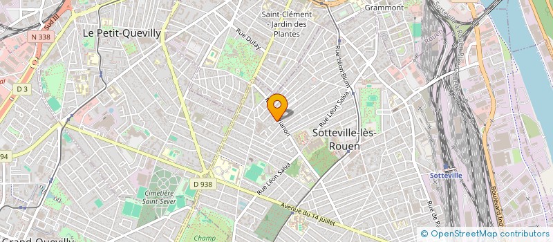 localisation de l'entreprise MADAME MARION SOUILLARD à SOTTEVILLE-LES-ROUEN