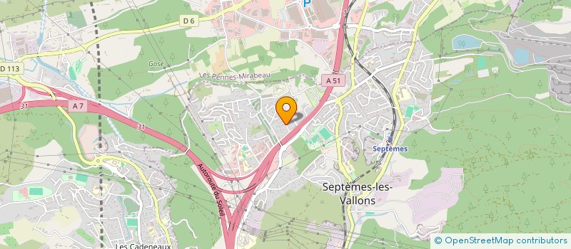 localisation de l'entreprise MADAME MARION SPALLAROSSA  SEPTEMES-LES-VALLONS