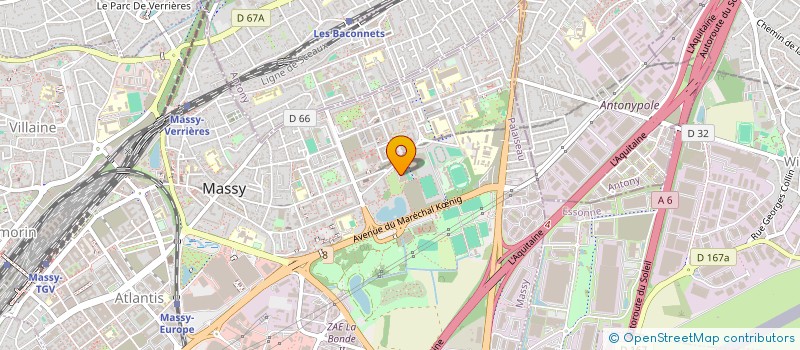 localisation de l'entreprise MADAME MARION STENCEL  MASSY