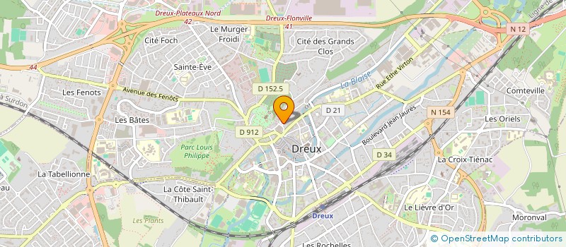 localisation de l'entreprise MADAME MARION STEPHO à DREUX