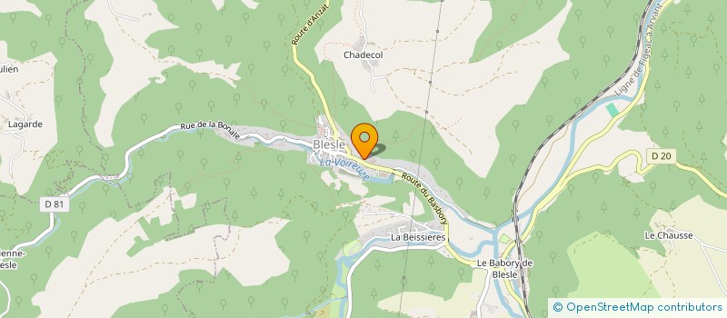 localisation de l'entreprise MADAME MARION STERKE  BIARS-SUR-CERE