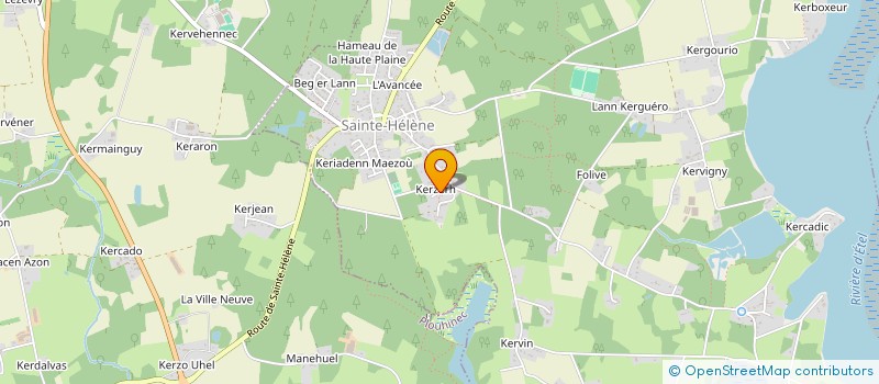 localisation de l'entreprise MADAME MARION STREIFF  SAINTE-HELENE