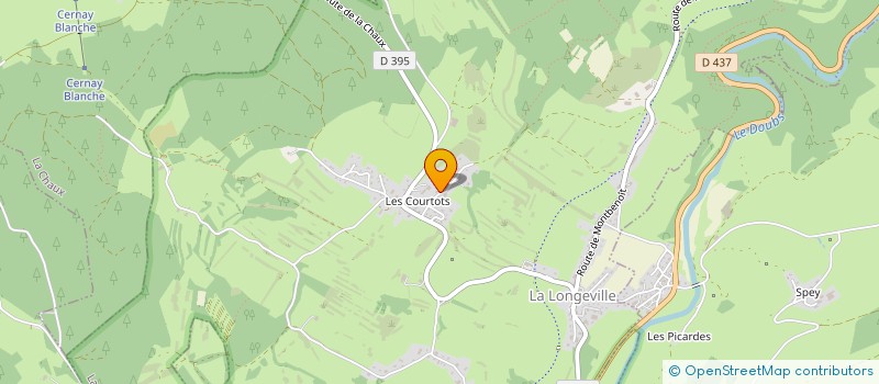 localisation de l'entreprise MADAME MARION STREIT  LA LONGEVILLE