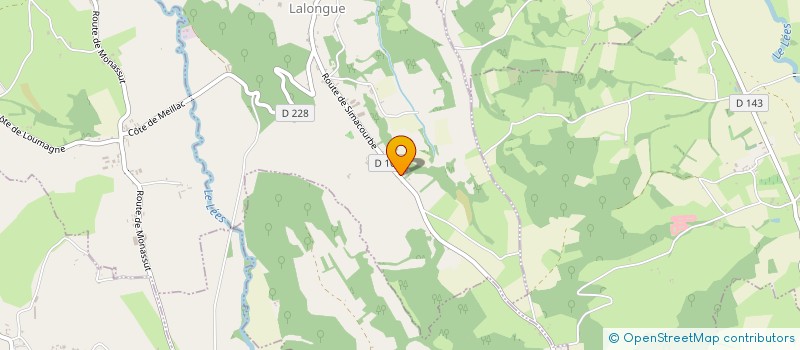 localisation de l'entreprise MADAME MARION SUEUR  LALONGUE