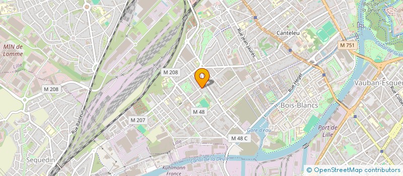 localisation de l'entreprise MADAME MARION SUKNO à LILLE