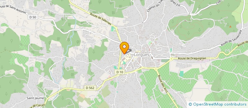 localisation de l'entreprise MADAME MARION SURMELY  LORGUES