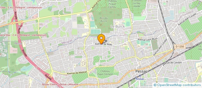 localisation de l'entreprise MADAME MARION SUSS  TALENCE