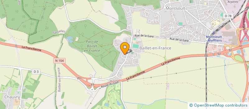 localisation de l'entreprise MADAME MARION TABARD  BAILLET-EN-FRANCE