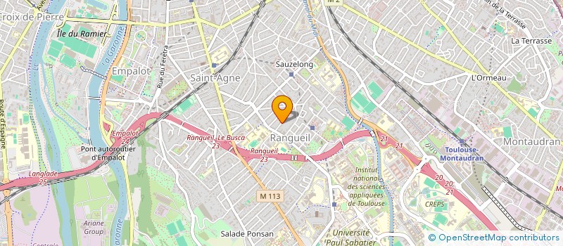 localisation de l'entreprise MADAME MARION TAFOIRY à TOULOUSE