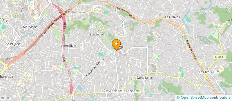 localisation de l'entreprise MADAME MARION TAGLIAMONTE à MARSEILLE