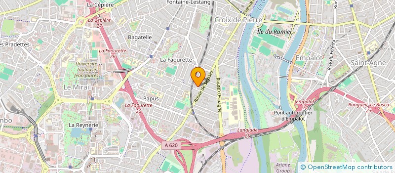 localisation de l'entreprise MADAME MARION TAILLADE à TOULOUSE