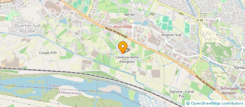 localisation de l'entreprise MADAME MARION TAILLIEZ à AVIGNON