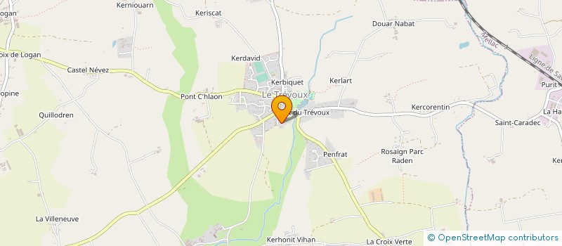 localisation de l'entreprise MADAME MARION TALEC à QUIMPERLE