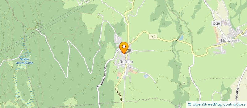 localisation de l'entreprise MADAME MARION TARPIN-LYONNET  RUFFIEU