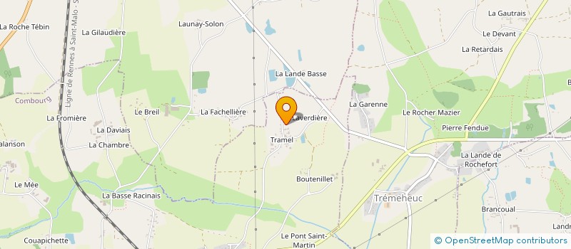 localisation de l'entreprise MADAME MARION TATARD  SAINT-GREGOIRE