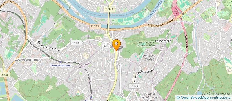 localisation de l'entreprise MADAME MARION TESSONNEAU  PORT-MARLY (LE)