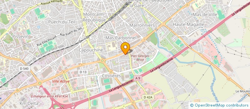 localisation de l'entreprise MADAME MARION THIRE  NIMES