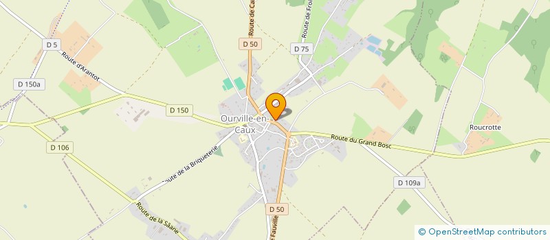 localisation de l'entreprise MADAME MARION THOREL  OURVILLE-EN-CAUX