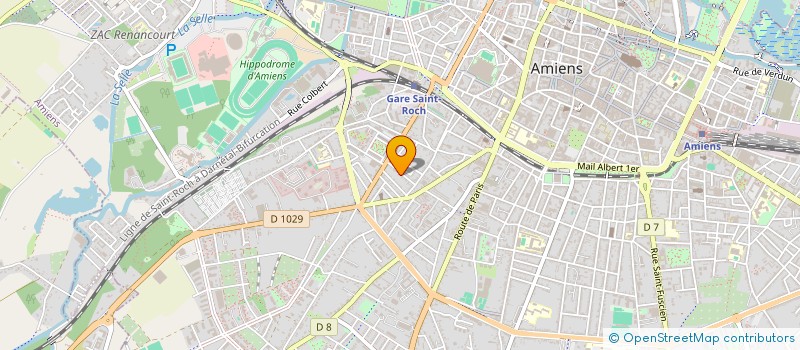 localisation de l'entreprise MADAME MARION THUILLIER  AMIENS