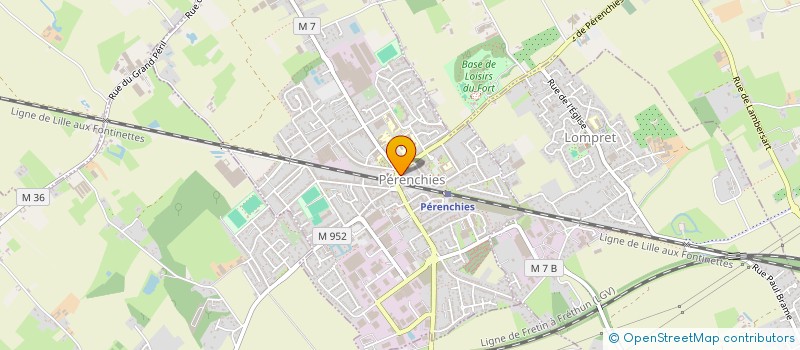 localisation de l'entreprise MADAME MARION TIERCEN  PERENCHIES
