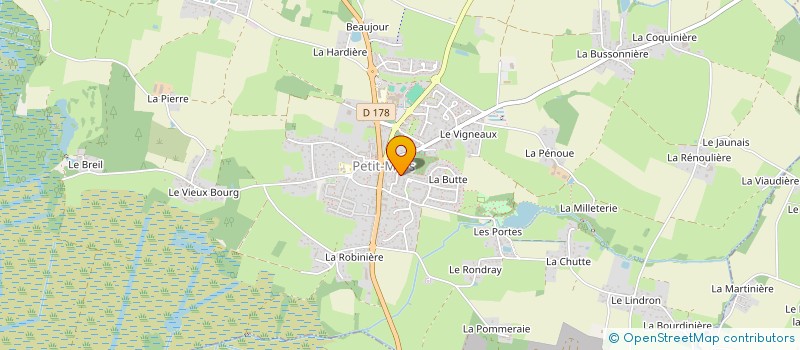 localisation de l'entreprise MADAME MARION TIHAY  PETIT-MARS