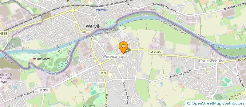 localisation de l'entreprise MADAME MARION TILMONT  WERVICQ-SUD