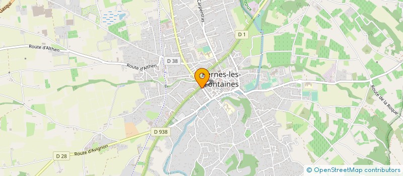 localisation de l'entreprise MADAME MARION TISSOT à PERNES-LES-FONTAINES