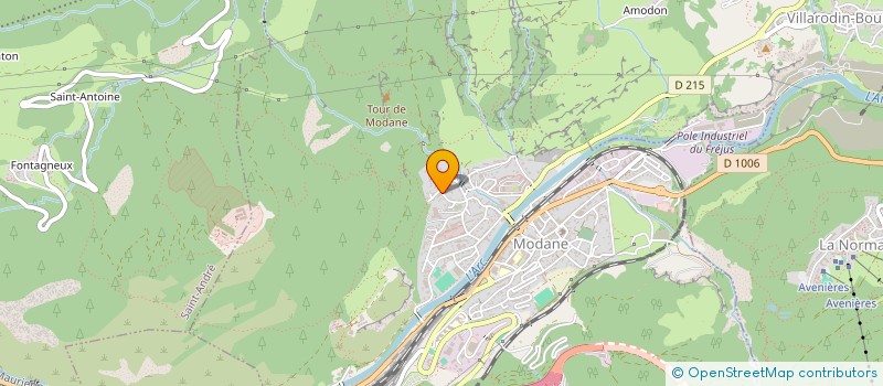 localisation de l'entreprise MADAME MARION TONDA  MODANE