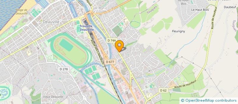 localisation de l'entreprise MADAME MARION TONON  TOUQUES