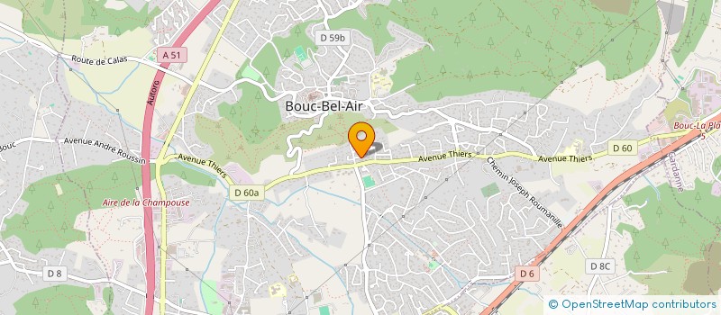 localisation de l'entreprise MADAME MARION TORRENT  BOUC-BEL-AIR