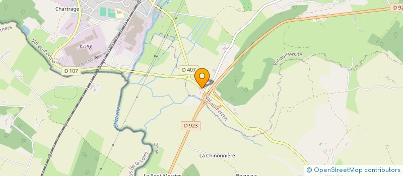 localisation de l'entreprise MADAME MARION TOUSSAINT à VAL-AU-PERCHE