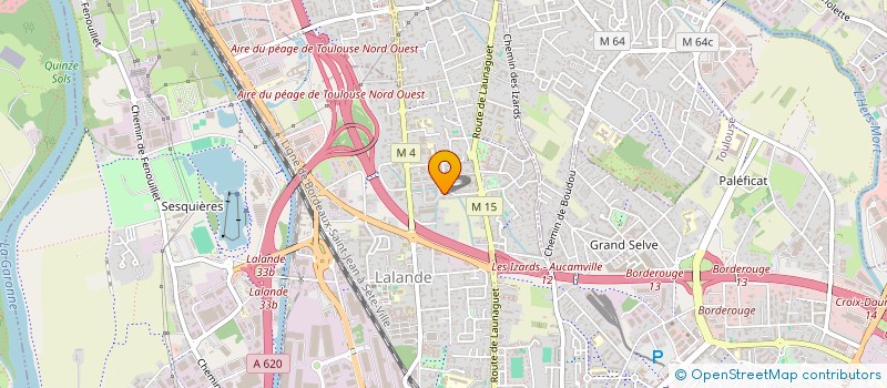 localisation de l'entreprise MADAME MARION TRAUCHESSEC  TOULOUSE