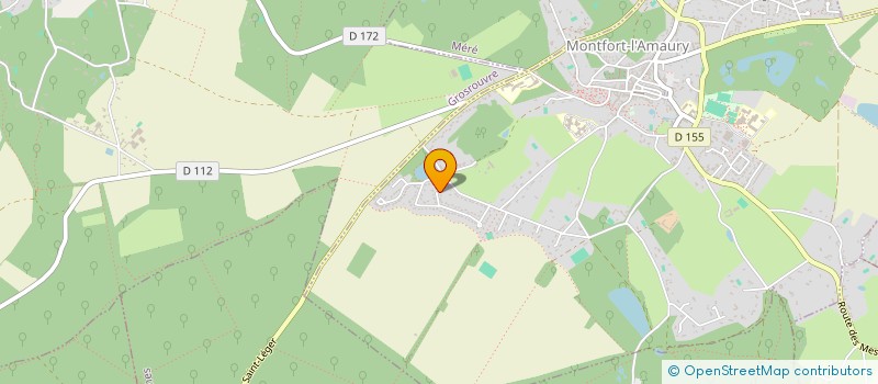 localisation de l'entreprise MADAME MARION TREILLARD  MONTFORT-L'AMAURY