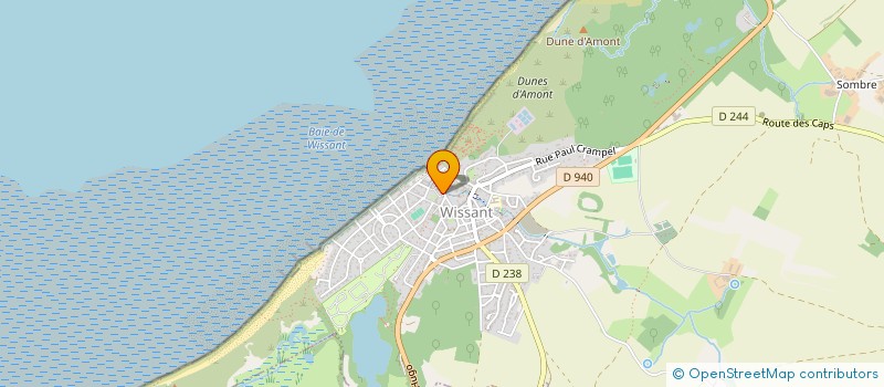 localisation de l'entreprise MADAME MARION TRENTESAUX  WISSANT