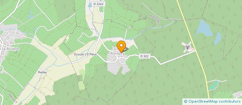 localisation de l'entreprise MADAME MARION TRIBAUT  ROMERY