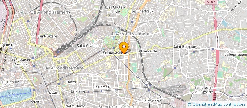 localisation de l'entreprise MADAME MARION TRICOIRE à MARSEILLE
