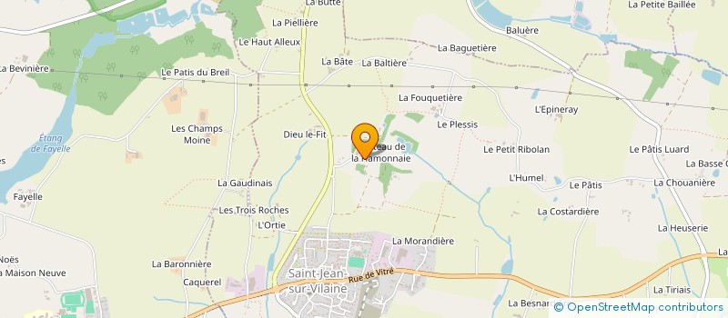 localisation de l'entreprise MADAME MARION TUAL  SAINT-JEAN-SUR-VILAINE