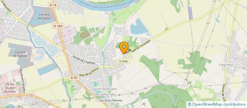 localisation de l'entreprise MADAME MARION TUDURI  SAINT-ROMAIN-DE-JALIONAS