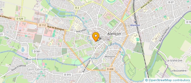 localisation de l'entreprise MADAME MARION TURQUET à ALENCON