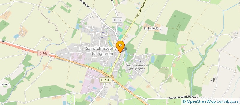 localisation de l'entreprise MADAME MARION VALOT à SAINT-CHRISTOPHE-DU-LIGNERON