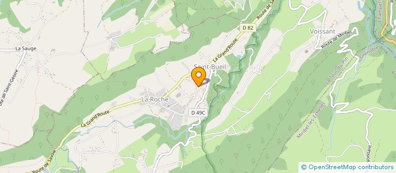 localisation de l'entreprise MADAME MARION VAN REETH  SAINT-BUEIL