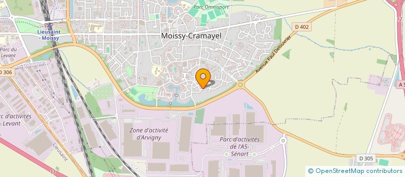 localisation de l'entreprise MADAME MARION VANDENABEELE à MOISSY-CRAMAYEL