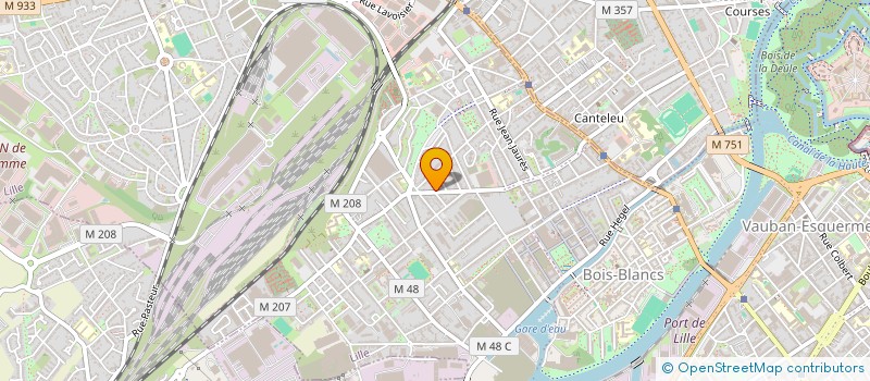 localisation de l'entreprise MADAME MARION VANDERHAGHEN à LILLE