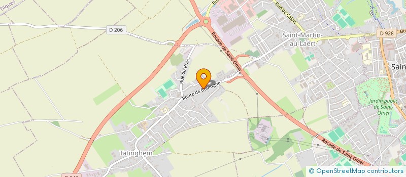 localisation de l'entreprise MADAME MARION VASSEUR  SAINT-MARTIN-LEZ-TATINGHEM