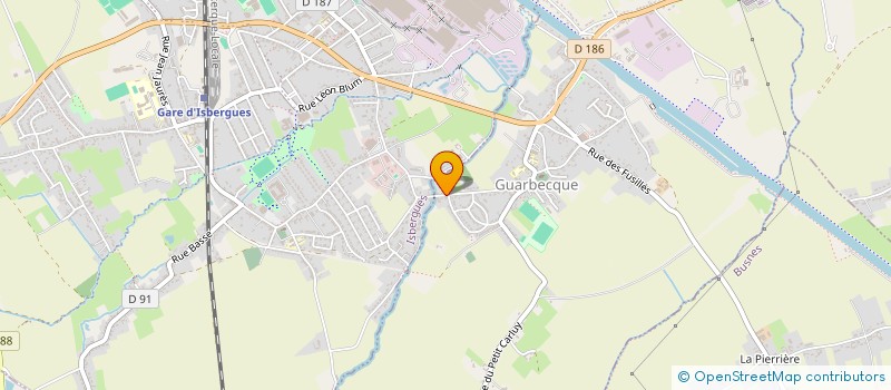 localisation de l'entreprise MADAME MARION VASSEUR  GUARBECQUE